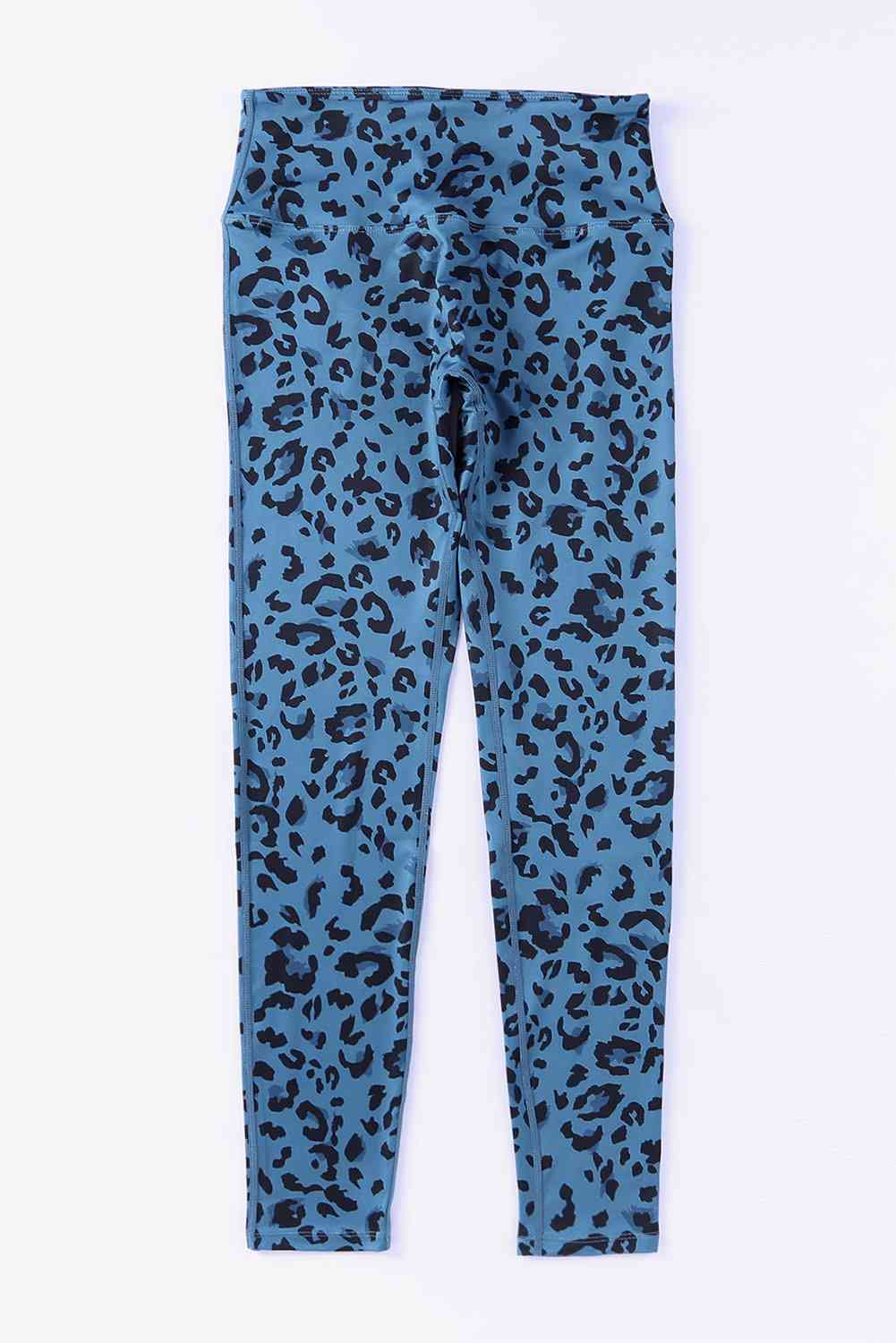Leopard Print Wide Waistband Leggings - Create the impossible