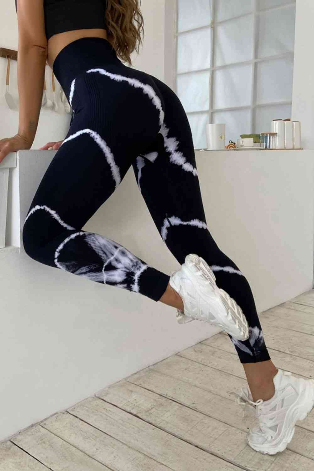 Slim Fit High Waist Long Active Pants - Create the impossible