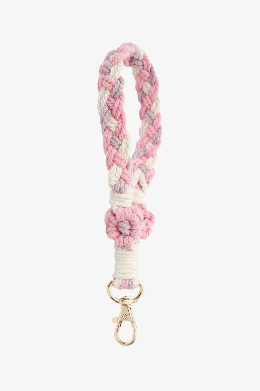 Floral Braided Wristlet Key Chain - Create the impossible