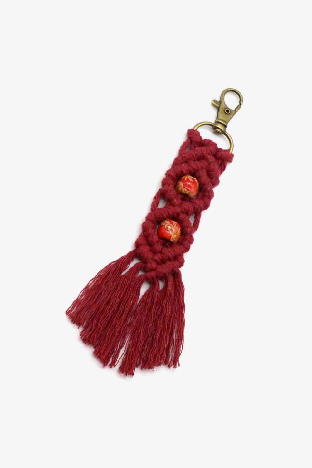 Assorted 4-Pack Handmade Macrame Fringe Keychain - Create the impossible