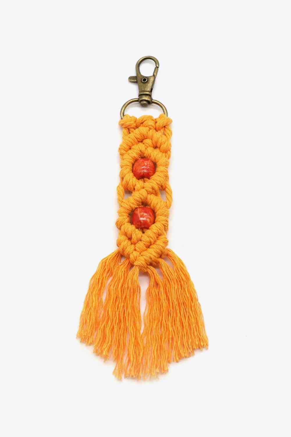 Assorted 4-Pack Handmade Macrame Fringe Keychain - Create the impossible