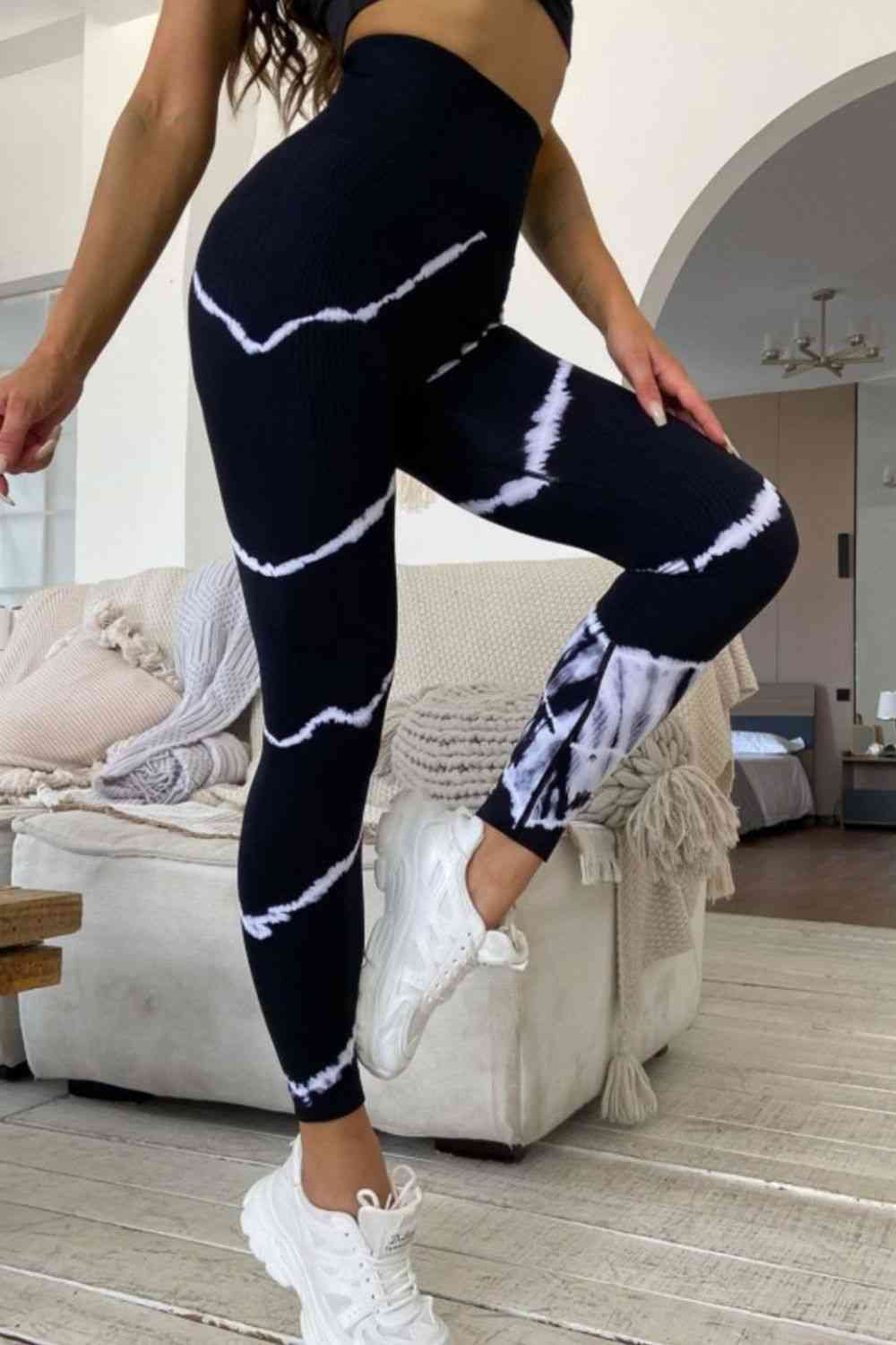 Slim Fit High Waist Long Active Pants - Create the impossible