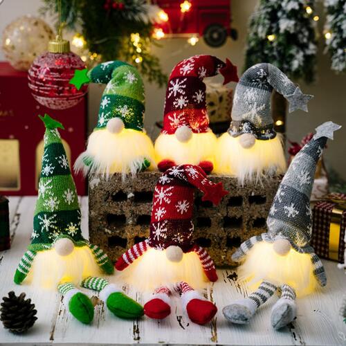 Assorted 2-Piece Light-Up Faceless Gnomes