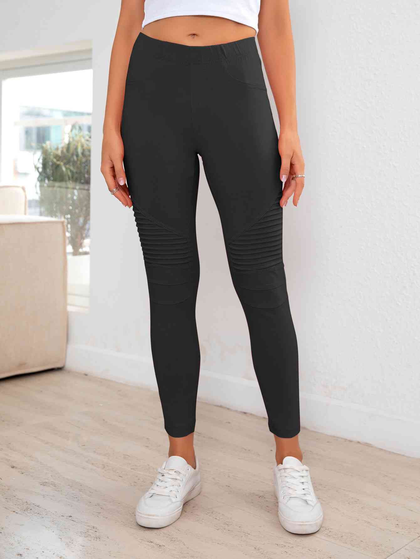 Ribbed Detail Leggings