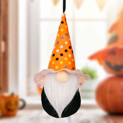 Assorted 2-Piece Halloween Element Gnome Hanging Widgets