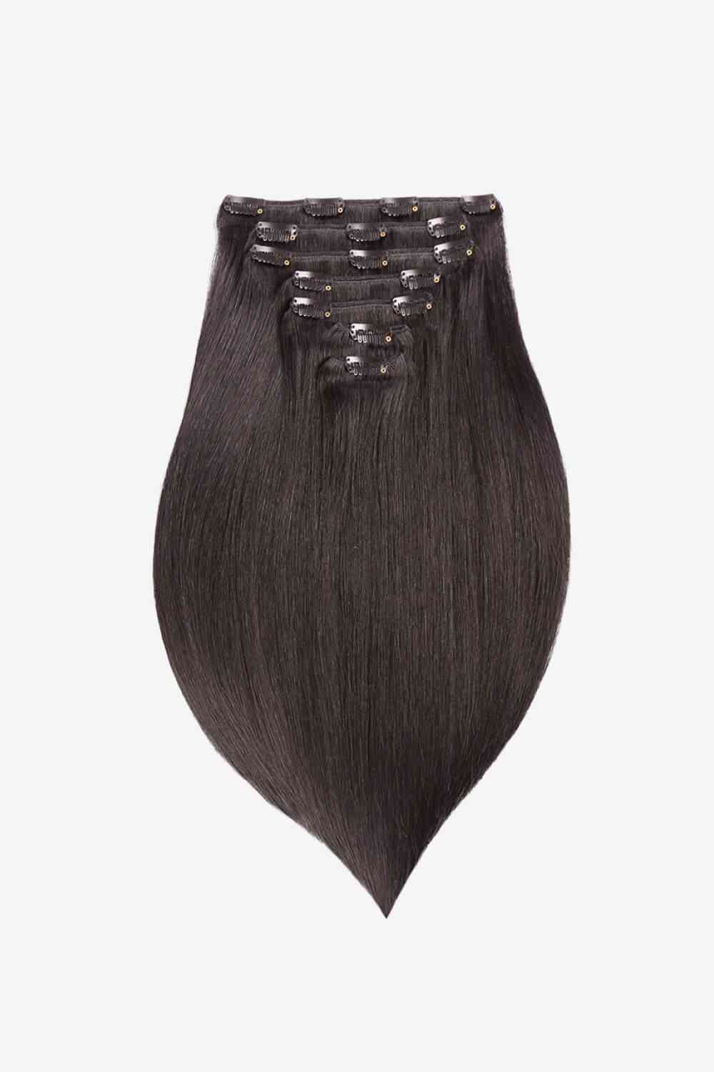 20" 120g Clip-in Hair Extensions Indian Human Hair