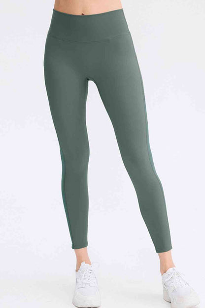 Wide Waistband Slim Fit Long Sports Pants - Create the impossible