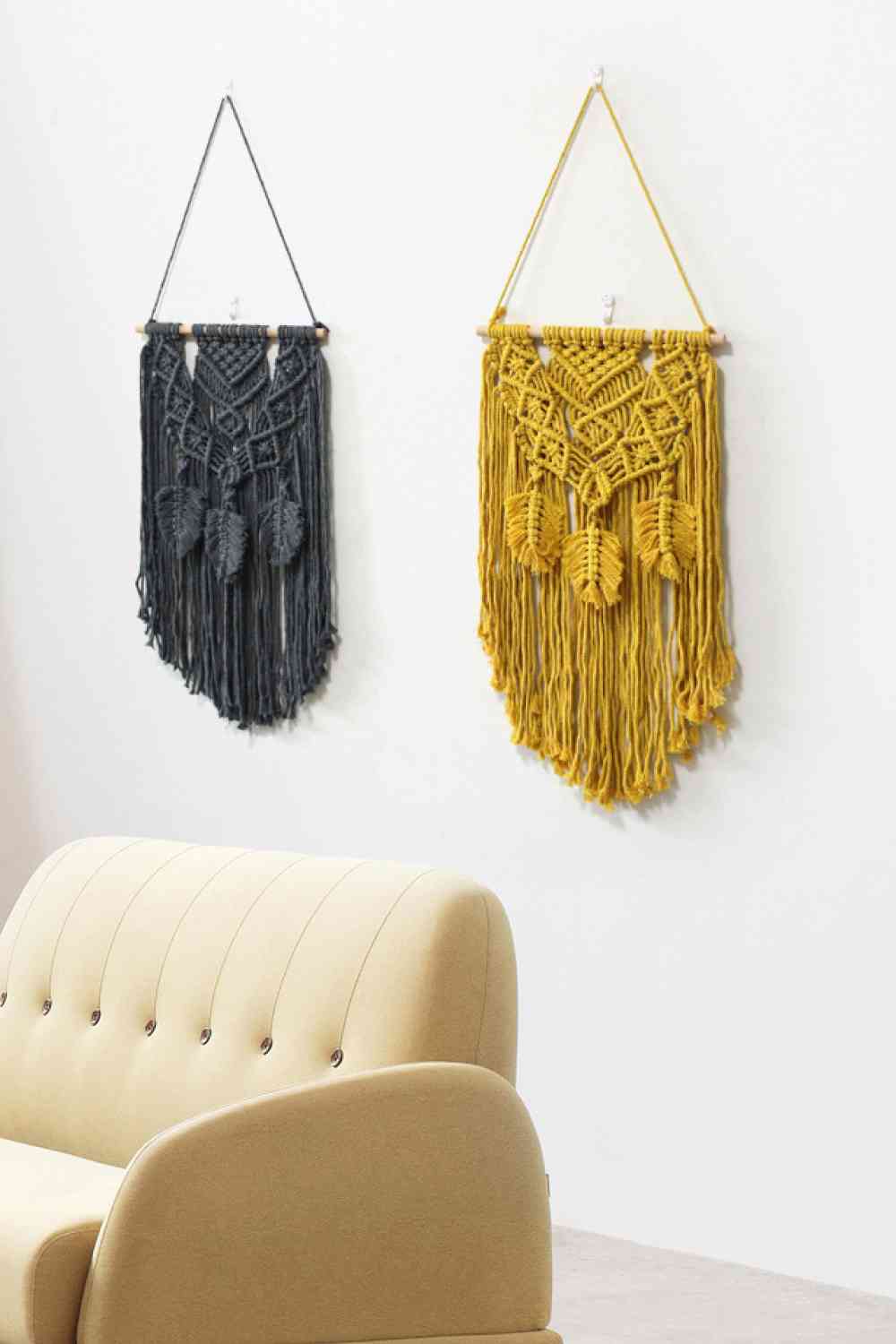 Fully Handmade Fringe Macrame Wall Hanging