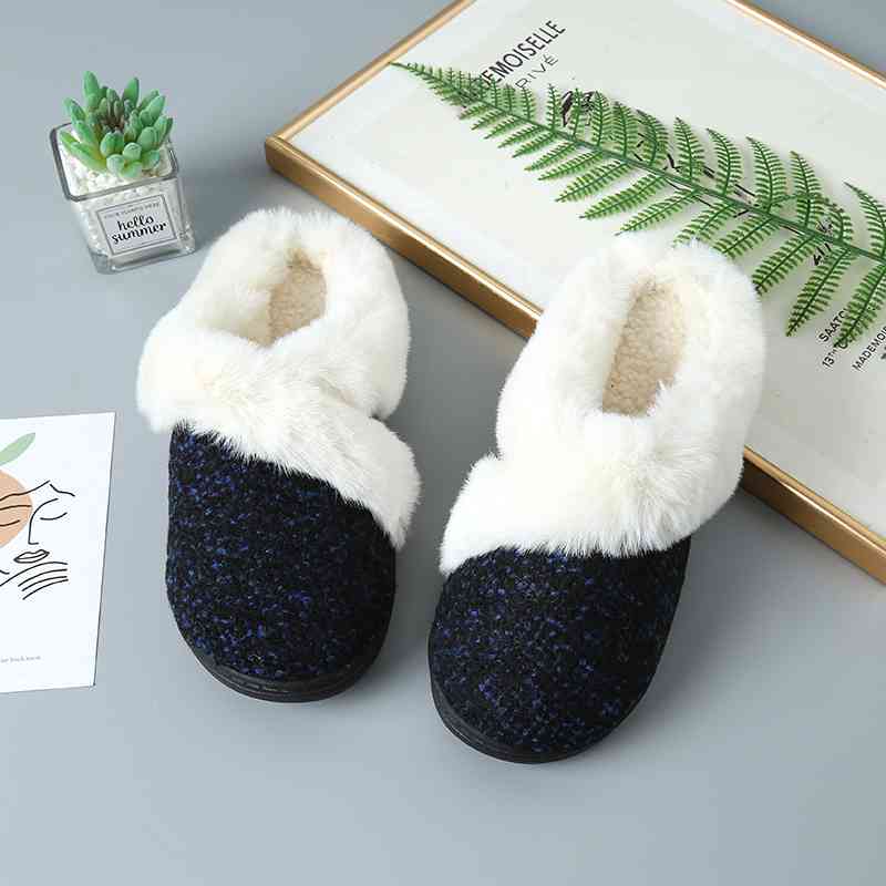 Sherpa Wrapped Indoor/Outdoor Slipper