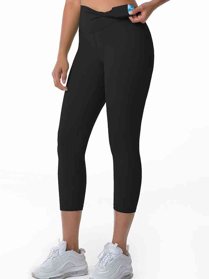 Wide Waistband Active Leggings