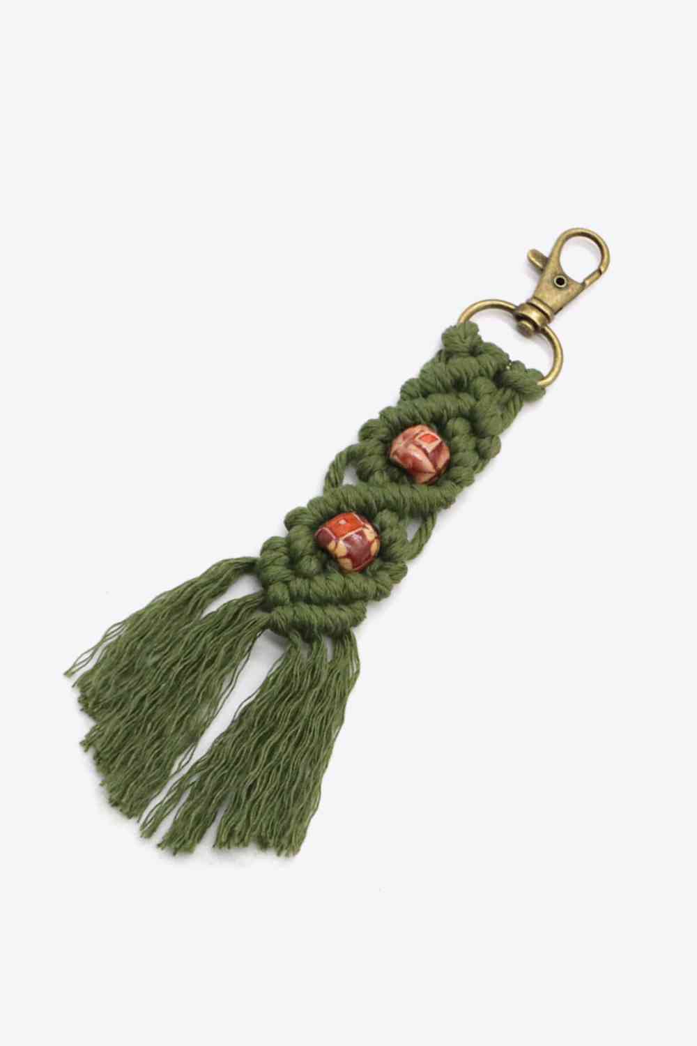 Assorted 4-Pack Handmade Macrame Fringe Keychain - Create the impossible