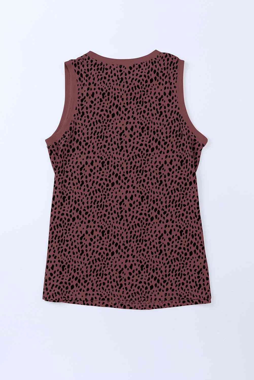 Printed Round Neck Tank