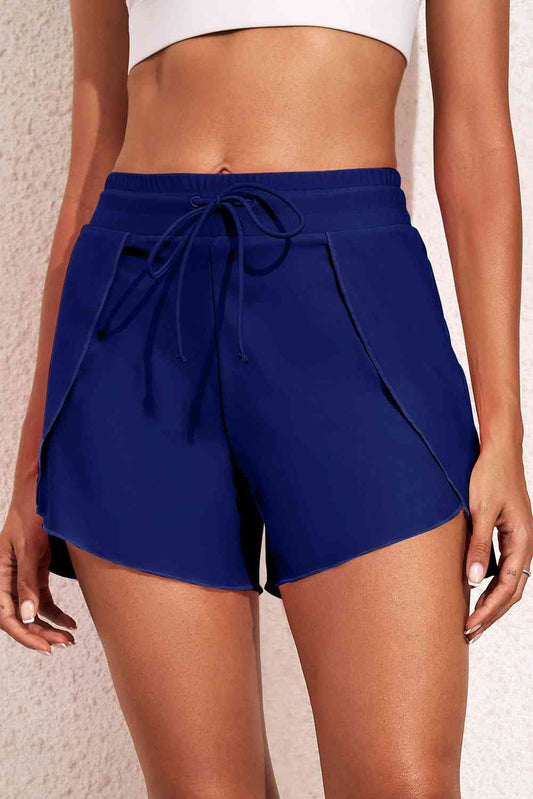 Drawstring Waist Swim Shorts - Create the impossible