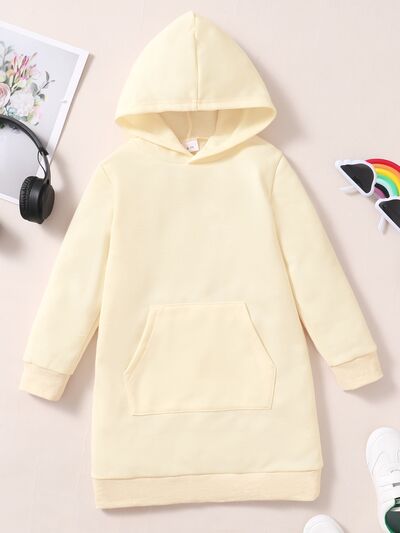 Kangaroo Pocket Long Hoodie