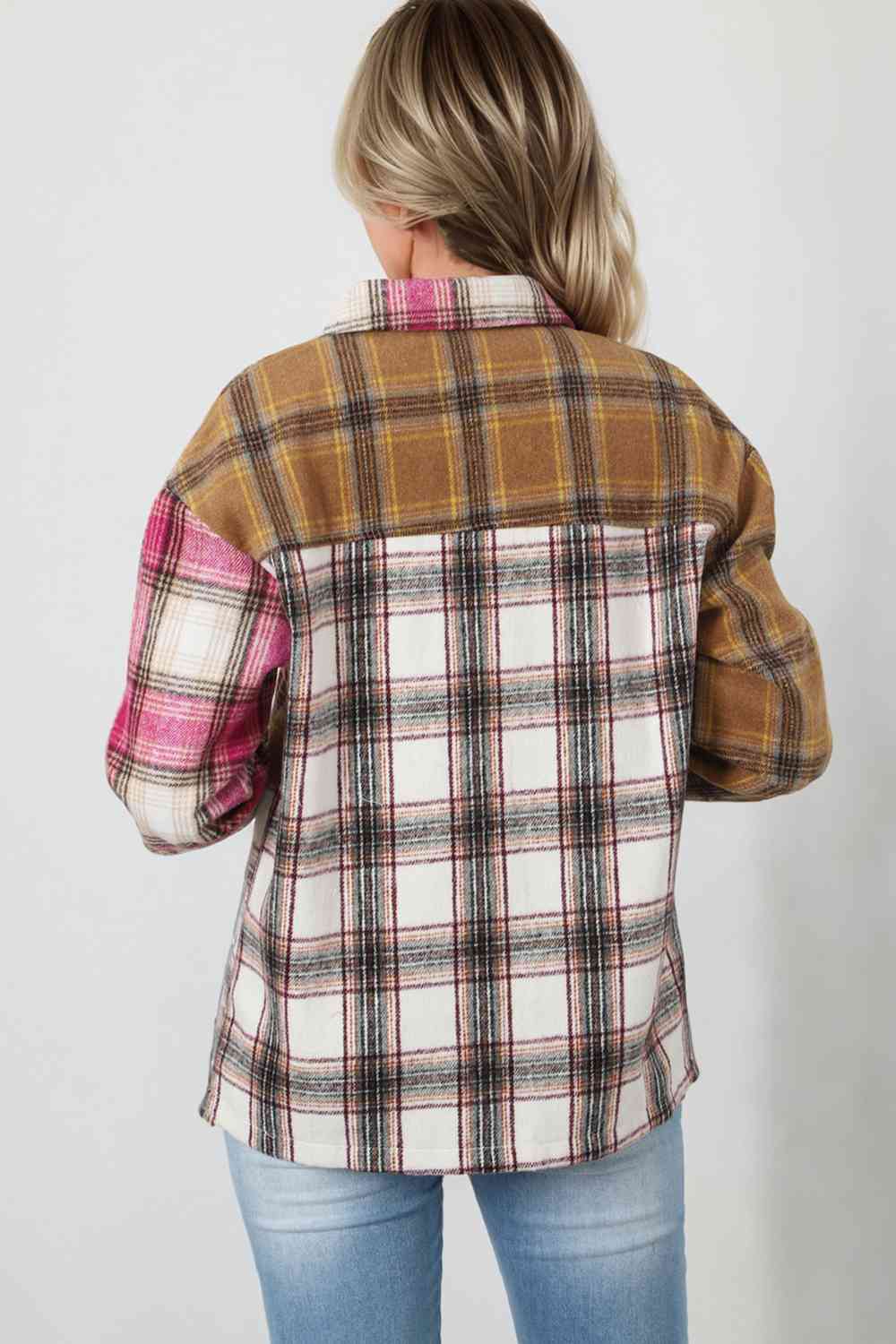 Plaid Shirt Jacket