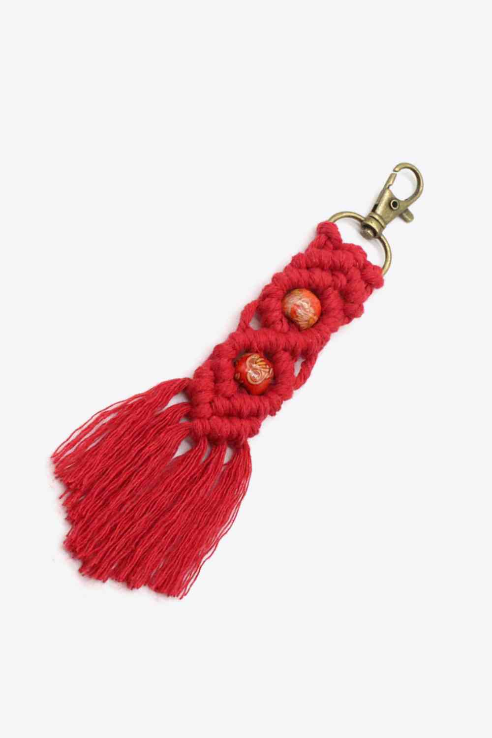 Assorted 4-Pack Handmade Macrame Fringe Keychain - Create the impossible