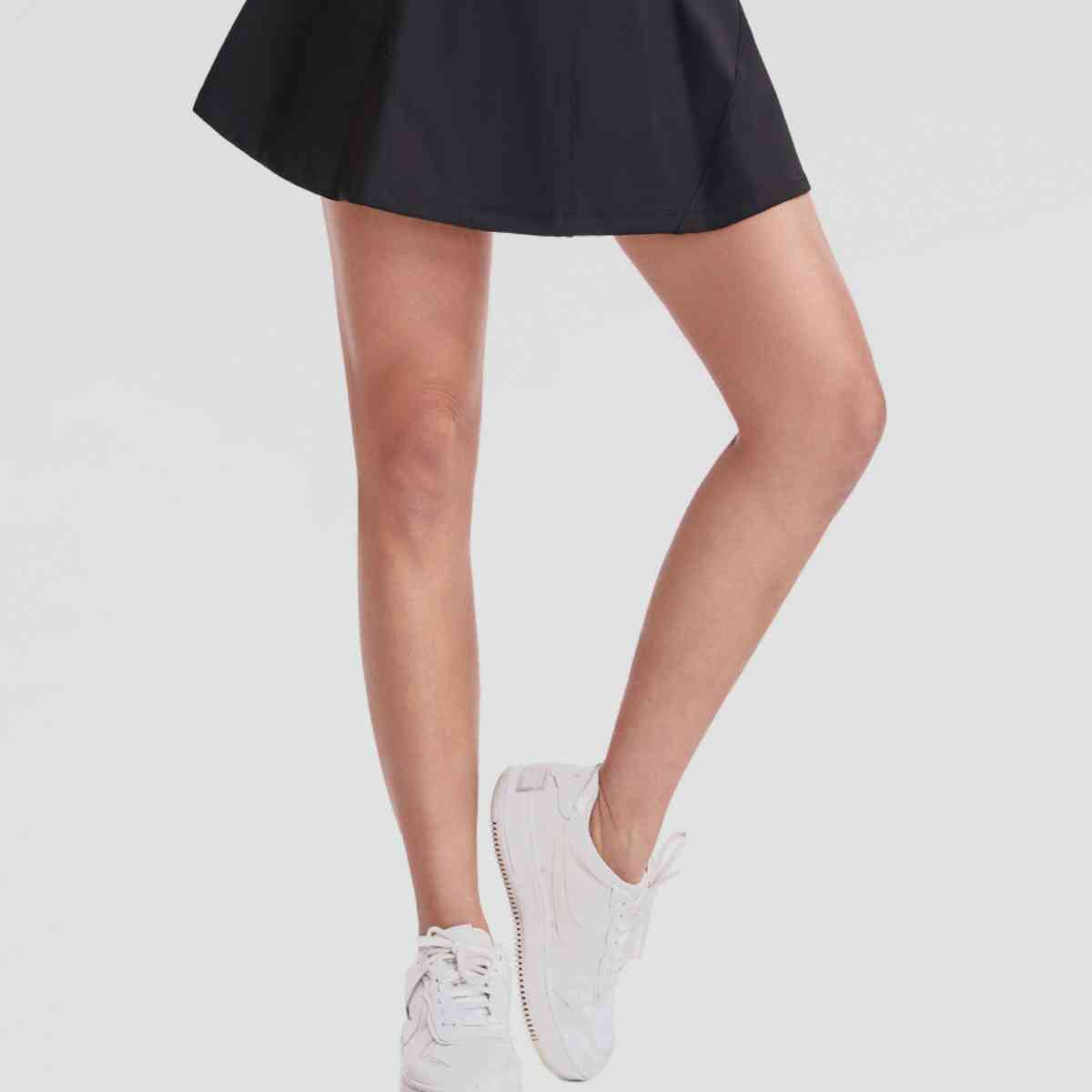 Wide Waistband Sports Skort