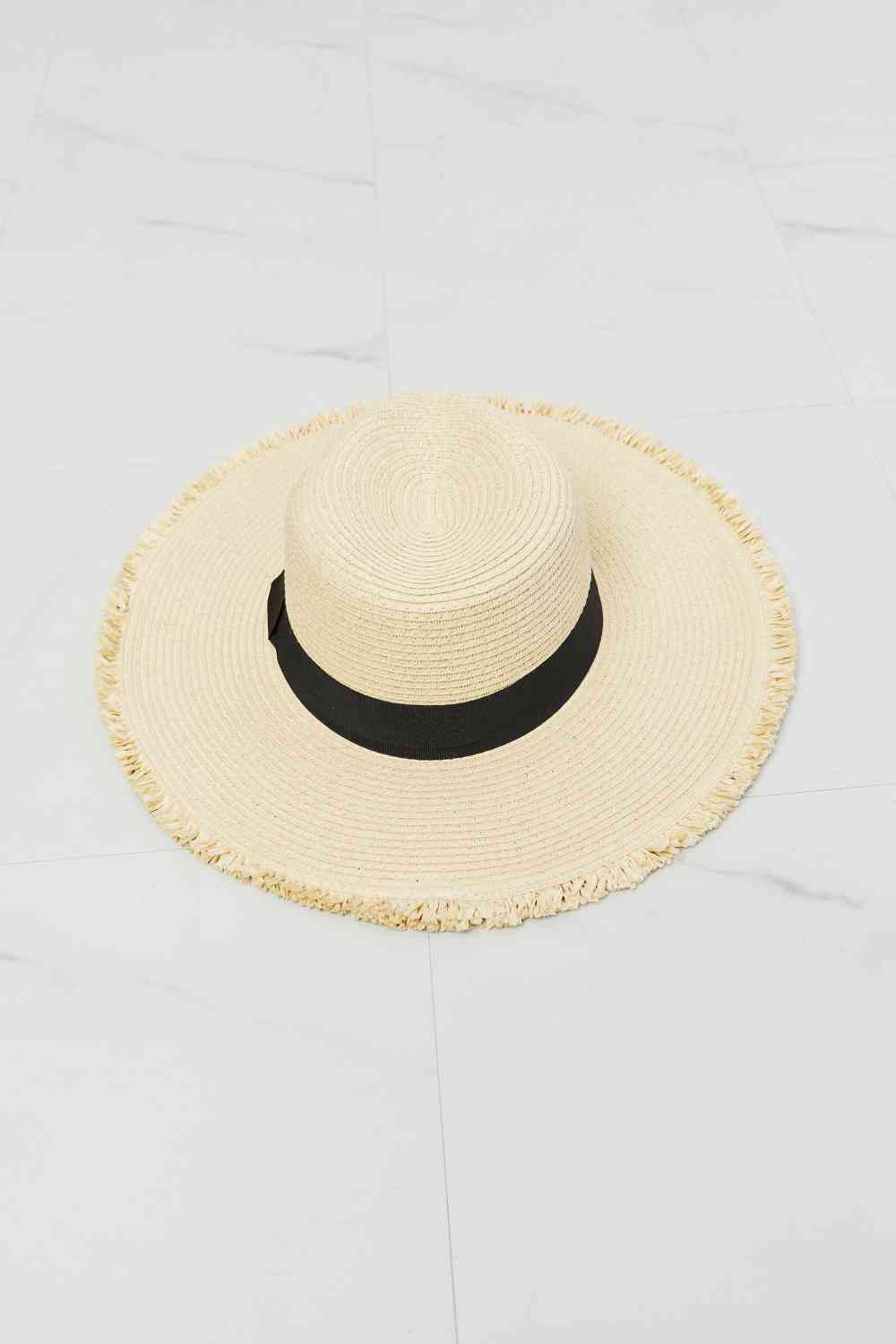 Fame Time For The Sun Straw Hat