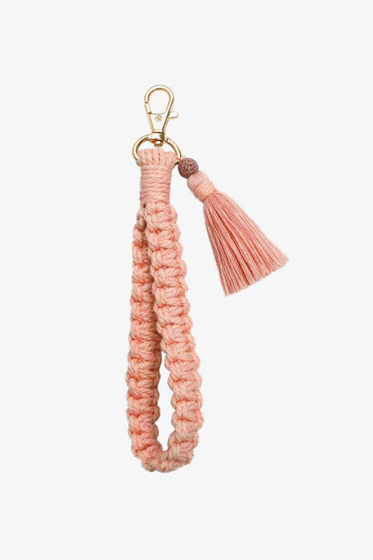 Wristlet Keychain with Tassel